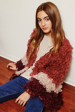 Load image into Gallery viewer, Shaggy Knit Jacket