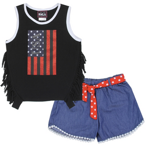American Girl Short Set