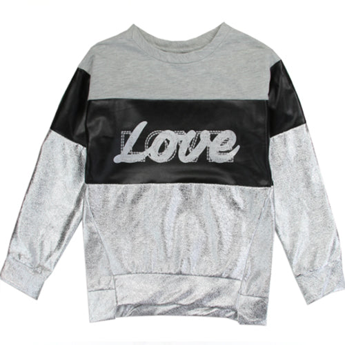 Silver Love Sweatshirt