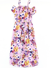 Load image into Gallery viewer, Floral Walk Through Dress